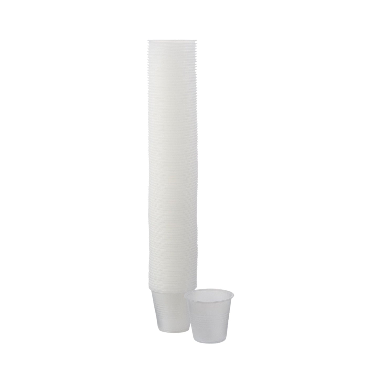 Conex Galaxy Drinking Cup, 3.5 oz, Translucent Plastic, Disposable Y35