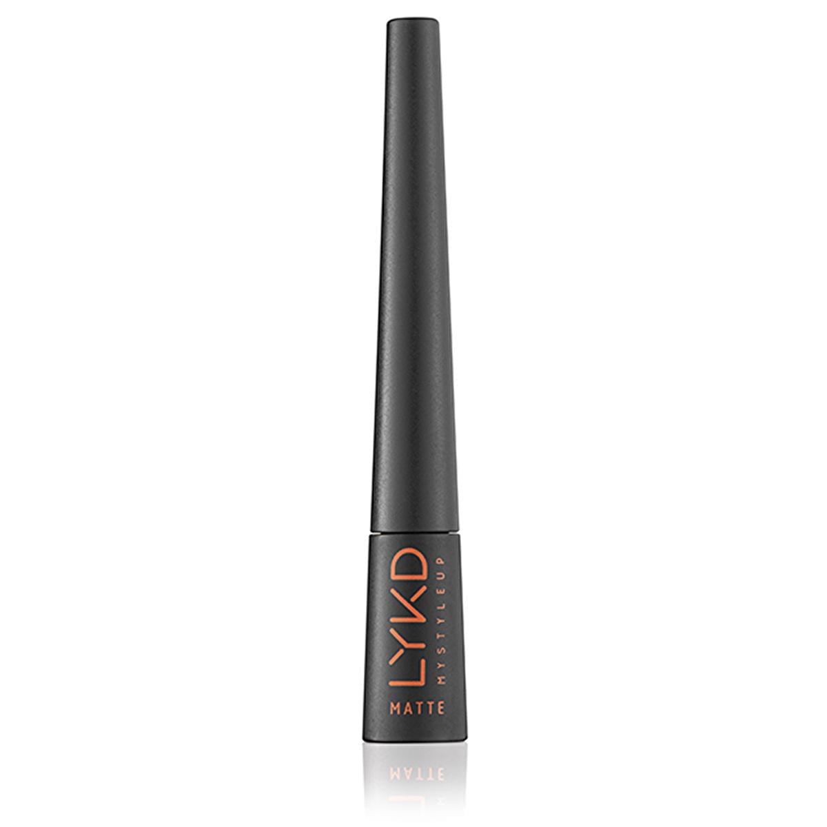 LYKD Matte Eyeliner 100 Black - Precise, Long-Lasting Liquid Eyeliner for Matte Finish