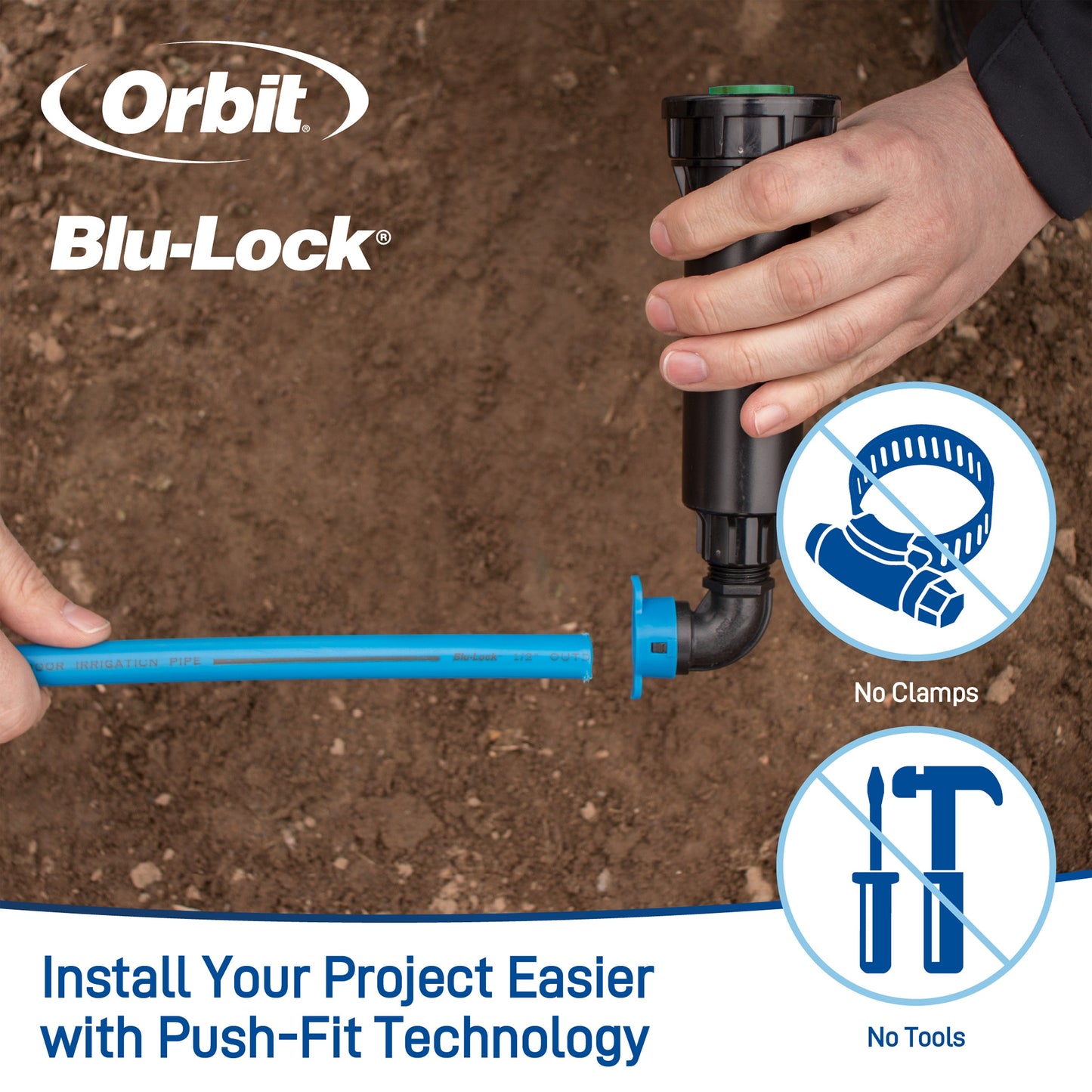 1/2" Blu-Lock x MPT Swing Joint 31985