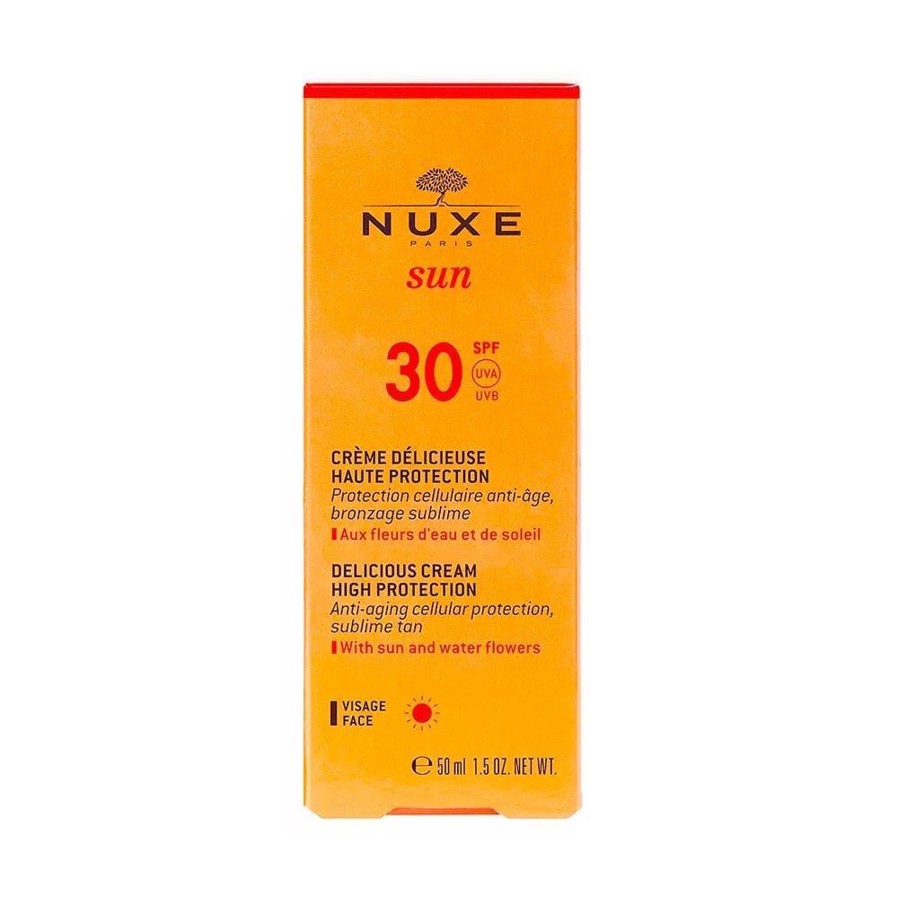 Nuxe Sun SPF 30 Sunscreen Face Cream - Protects & Moisturizes Facial Skin, 1.69 fl oz