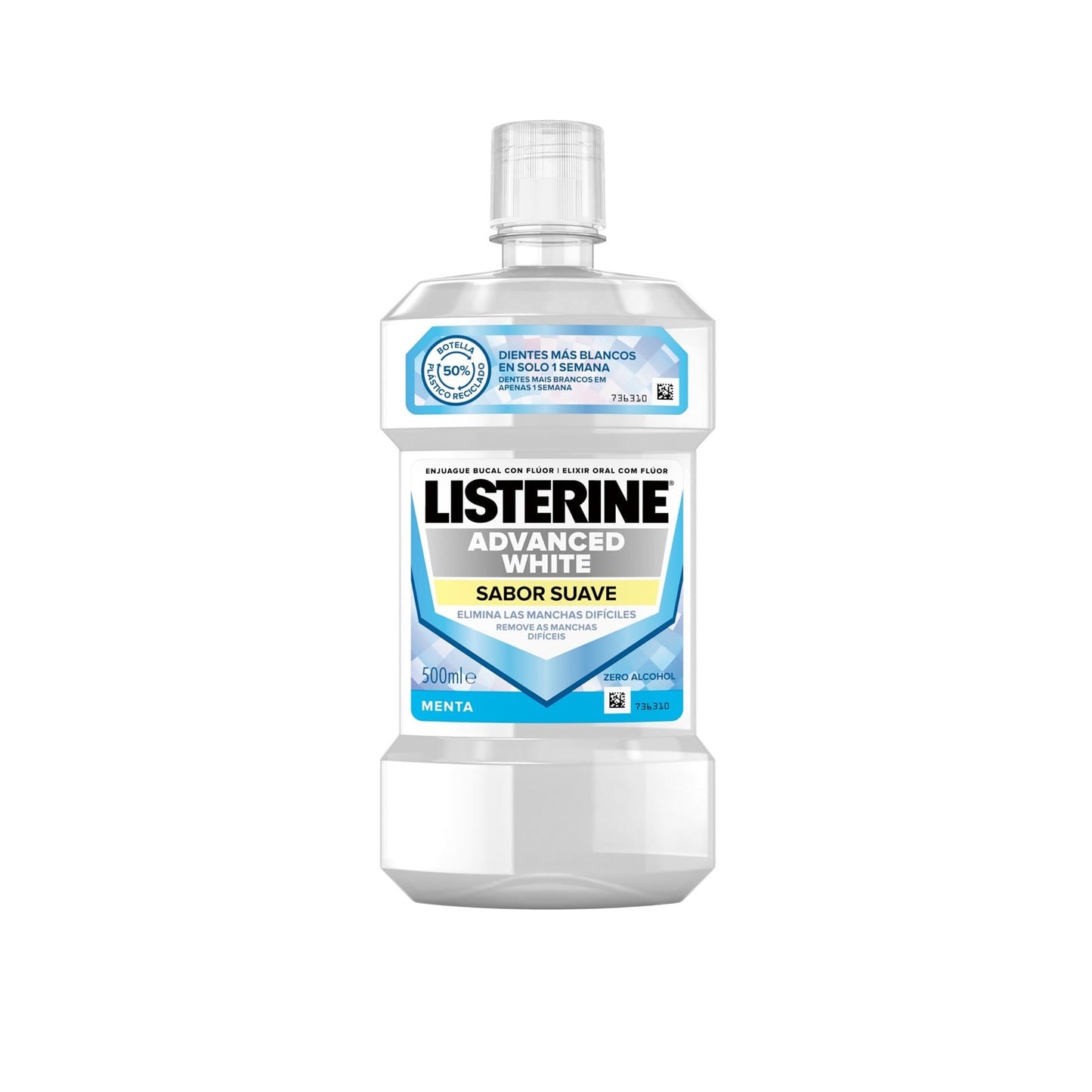 Listerine Advanced White - Powerful Mouthwash | 500 ml