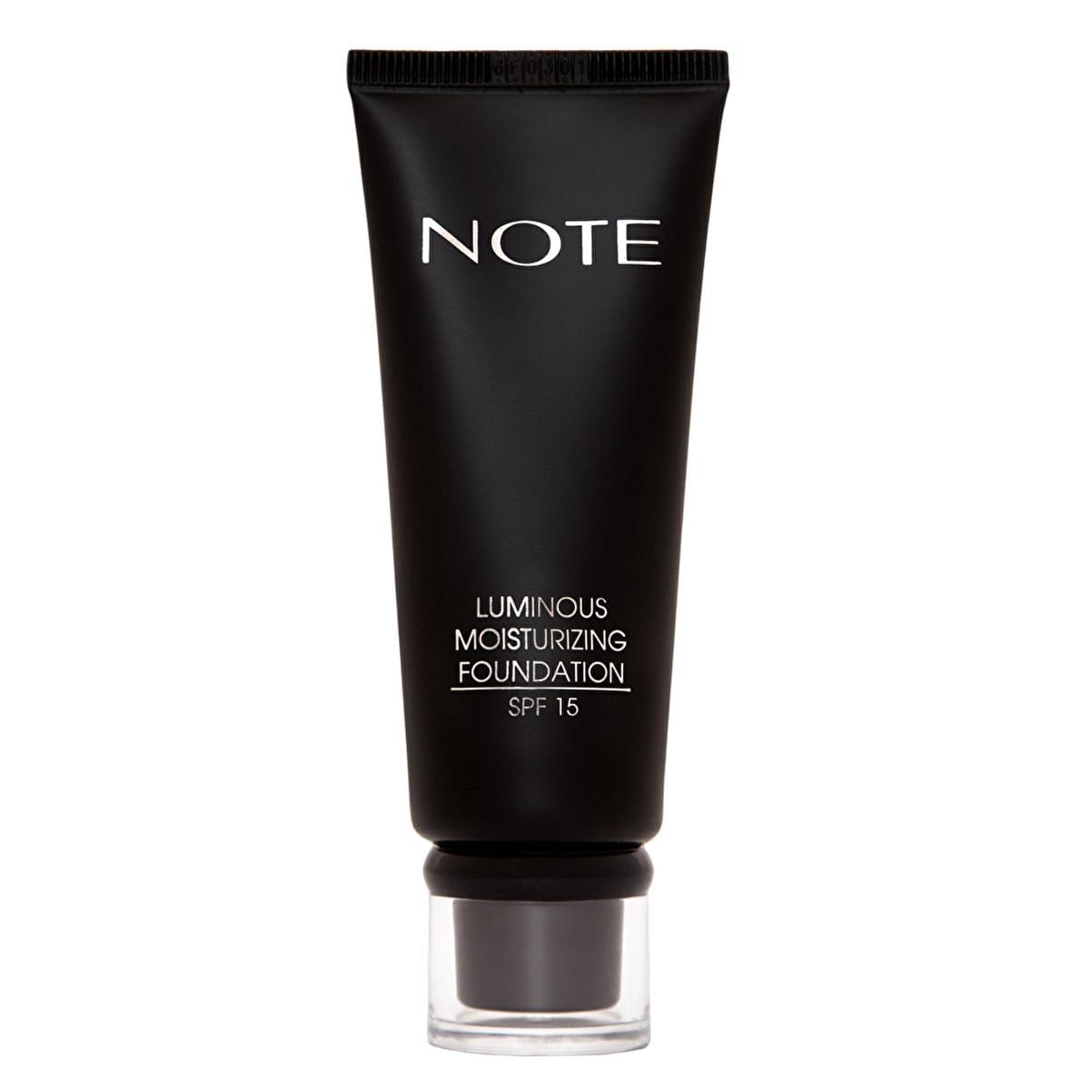 Note Luminous Moisturizing Foundation - Hydrating, Luminous Finish, SPF15 Protection