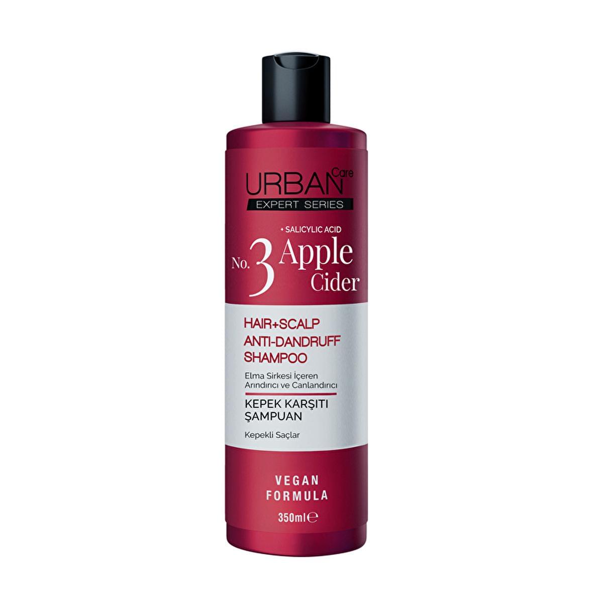 Urban Care Anti-Dandruff Shampoo with Apple Cider Vinegar & Salicylic Acid - Vegan Hair Care 11.83 fl oz