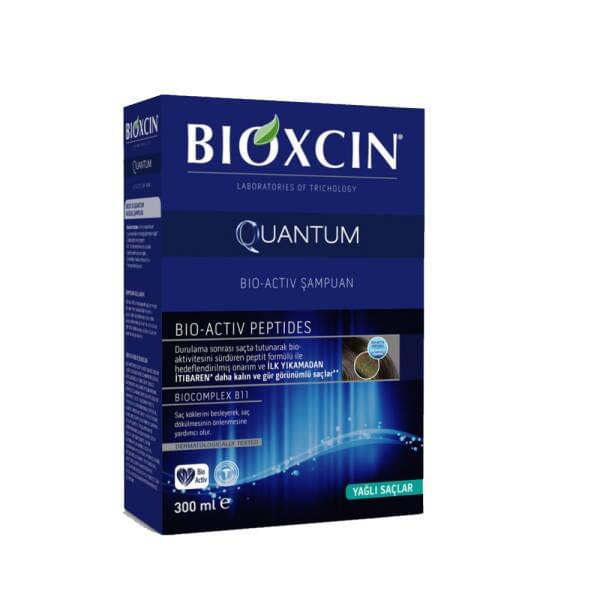 Bioxcin Bio-Activ Shampoo for Oily Hair - Paraben-Free, Mineral Oil-Free, 10.14 fl oz